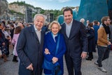 Harald Serafin mit seiner Mausi und Sohn Daniel
