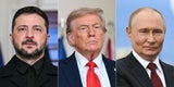 Selenskyj, Trump, Putin