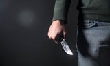 Mit Messer gedroht