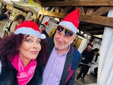 Mausi Lugner bei der Weihnachtsparty im Oktober