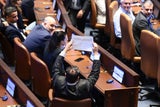 knesset vorfall