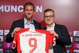 FC Bayern: Jan-Christian Dreesen und Harry Kane