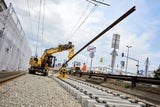 Kein Betrieb von Wien Oper bis Inzersdorf Lokalbahn wegen Modernisierungsarbeiten.