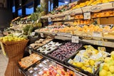 Obst- und Gemüseabteilung bei Billa Kistler.
