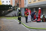 Feuer in Wels