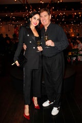 Jack White und Gattin Rafaella im Jahr 2020 bei einer Geburtstagsparty