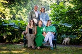 König Willem-Alexander, Königin Maxima und ihre Töchter, die Prinzessinnen Amalia, Alexia und Ariane&nbsp;