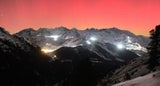 Polarlichter über Österreich