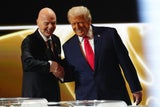 Gianni Infantino und Donald Trump