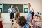Schule Klasse Schüler Lehrer