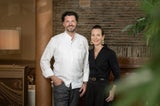 Thomas Dorfer (im Bild mit seiner Gattin Susanne Bacher-Dorfer) vom Landhaus Bacher in Mautern/NÖ erkocht sich die fünfte Haube.&nbsp;