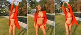 Freizügig & strahlend im Bikini: Elizabeth Hurley zeigt, wie man gute Laune trägt