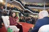 Fran Drescher im Talk