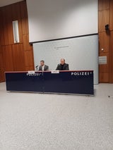 Pressekonferenz Feuer-Mord