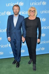 Björn Ulvaeus and Lena Kallersjo&nbsp;