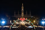 Der traditionelle Christkindlmarkt am Rathausplatz rangiert auf Platz 2.