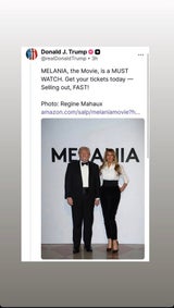 „Absoluter Schrott!“ - 1. Kritiken zerreißen „Melania“ Doku - Nur Trump jubelt