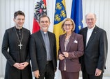 Kirchliche Würdenträger zu Gast im NÖ Landhaus