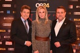 Errol und Mario Reichel mit Aline Basel