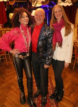 Christina Lugner, Andy Lee Lang und Katharina Baumgartner.