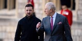 Selenskyj von König Charles III. empfangen