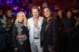 Adi Weiss lud zum 50. Geburtstag - hier mit Silvia Schneider und Natascha Ochsenknecht. 