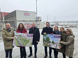 Präsentation der neuen Station und dem dazugehörigen Bauprojekt Lina-Loos-Platz