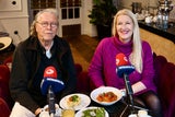 Peter Cornelius mit Claudia Stöckl.