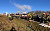 Horror-Crash: Sieben Verletzte, darunter drei Kinder