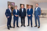 Geschäftsführung der 3SI Immogroup. V.l.n.r.: Marcus Scholz, Claus Schmidt, Harald Schmidt,Michael Schmidt, Christian Ziegler