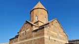 Heiliger Ort. Die Mutter-Gottes-Kirche im Kloster Khor Virap.
