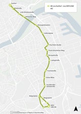 15 Haltestellen sind geplant