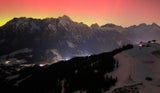 Polarlichter über Österreich