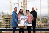 (v.l.n.r.) Grgeor Puscher (GF wohnfonds_Wien), Vizebürgermeisterin &amp; Wohnbaustadträtin Kathrin Gaàl, Margarete Kriz-Zwittkovits (Vizepräsidentin WKW) und Josef Cser (GF Wohnservice Wien)