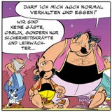 So hat man Asterix und Obelix noch nie gesehen!
