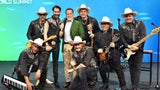 Arnold Schwarzenegger mit The BossHoss