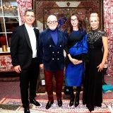 Kurosh Danesh, Wolfgang und Angelika Rosam und Anja Danesh.