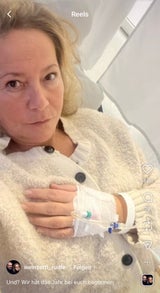 Drama bei Monica Weinzettl: Mit dem Notarzt ins Spital