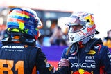 Max Verstappen und Oscar Piastri