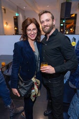 Michael Steinocher mit Vollbart und Mähne beim Neujahrsempfang