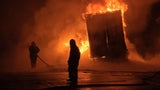 "Reifen schmolzen": Lkw-Brand löst A21-Sperre aus