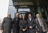 Quadrill-Tower ist fertiggestellt