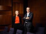 Stella Rollig und Wolfgang Bergmann, Geschäftsführung Belvedere.