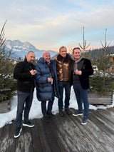 Georg Manlik und Daniel Marshall (Mitte)