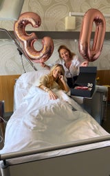 Chiara Pisati feiert ihren 30. Geburtstag in der Klinik.&nbsp;