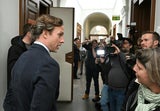 KTM-CEO Gottfried Neumeister am Dienstag 25. Februar 2025 bei der Sanierungsplantagsatzung 