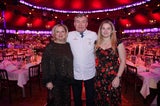 Toni Mörwald mit Familie