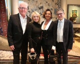 Ernst und Manuela Fischer, Brigitte Annerl mit Ehemann Ramin.