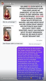 Tara postete die Konversation mit einem Fan und bat darum, ihre Privatsphäre zu wahren.&nbsp;