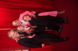 Erich Altenkopf und Lilian Klebow mit Kids